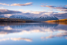 Load image into Gallery viewer, lake alexandrina golden sunset tekapo