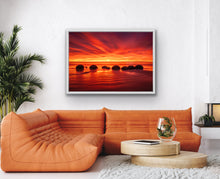 Load image into Gallery viewer, Moeraki Boulders Fiery Dawn