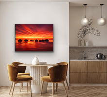 Load image into Gallery viewer, Moeraki Boulders Fiery Dawn
