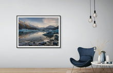 Load image into Gallery viewer, Tasman Lake Golden Aoraki Light