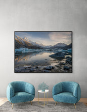 Load image into Gallery viewer, Tasman Lake Golden Aoraki Light