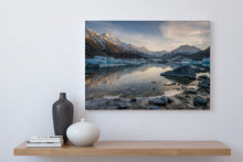 Load image into Gallery viewer, aoraki golden light tasman lake