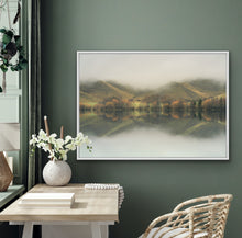 Load image into Gallery viewer, Lake Fog Reflections Abstract Twizel