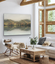 Load image into Gallery viewer, Lake Fog Reflections Abstract Twizel