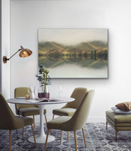 Load image into Gallery viewer, Lake Fog Reflections Abstract Twizel