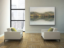 Load image into Gallery viewer, Lake Fog Reflections Abstract Twizel