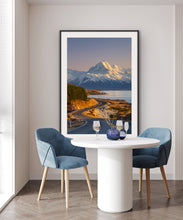 Load image into Gallery viewer, Golden Morning Mt Cook Road