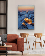 Load image into Gallery viewer, First Light on NZ Mountains