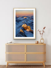 Load image into Gallery viewer, First Light on NZ Mountains