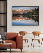 Load image into Gallery viewer, Lake Matheson Golden Sunset