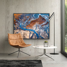 Load image into Gallery viewer, Godley River Braids Aerial Abstract