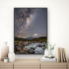 Load image into Gallery viewer, Milky Way over Mount Taranaki
