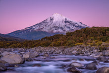 Load image into Gallery viewer, Mt Taranaki Stony River Sunset