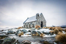 Load image into Gallery viewer, Tekapo Church in Snow
