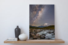 Load image into Gallery viewer, Milky Way over Mount Taranaki