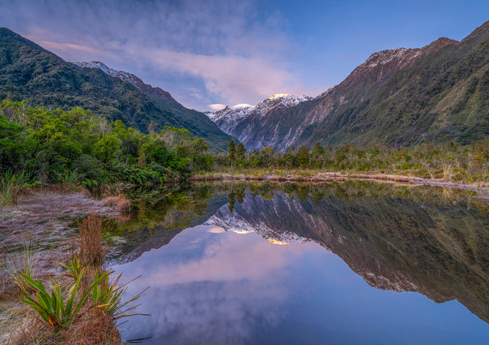 peters pool franz josef reflection