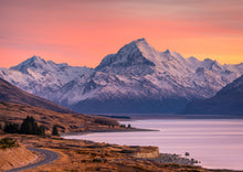 Load image into Gallery viewer, aoraki mt cook sunrise peters lookou