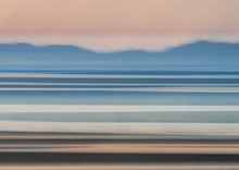 Load image into Gallery viewer, abstract beach pink blue ligar bay tasman