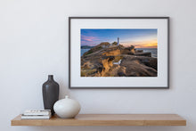 Load image into Gallery viewer, castlepoint lighthouse rocks sunrise nz