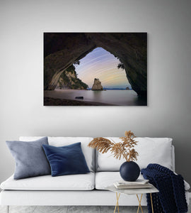 Cathedral Cove Star Trails
