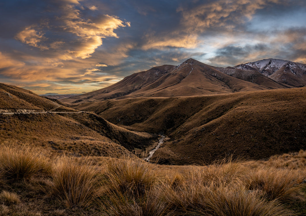 danseys pass sunset central otago