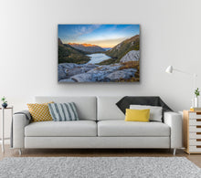 Load image into Gallery viewer, Fiordland Kepler Mountains Sunset View