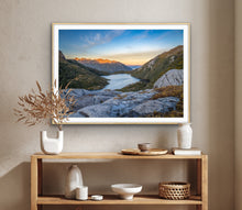 Load image into Gallery viewer, Fiordland Kepler Mountains Sunset View