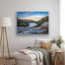 Load image into Gallery viewer, Fiordland Kepler Mountains Sunset View