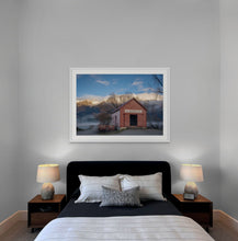 Load image into Gallery viewer, Glenorchy Shed Winter Sunrise