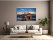 Load image into Gallery viewer, Glenorchy Shed Winter Sunrise