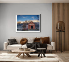 Load image into Gallery viewer, Glenorchy Shed Winter Sunrise