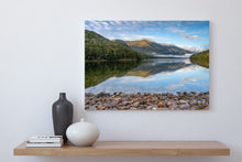 Load image into Gallery viewer, golden morning lake monowai fiordland