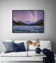 Load image into Gallery viewer, Hooker Lake Mt Cook Stars &amp; Ice
