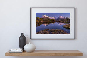 key summit fiordland winter dawn