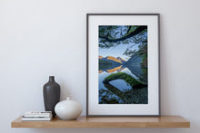 Load image into Gallery viewer, lake gunn forest reflections fiordland