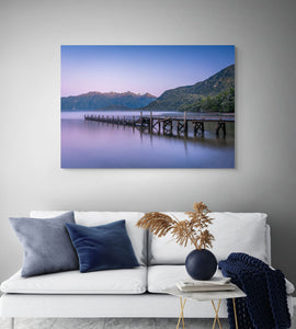 Lake Hauroko Dawn Hues