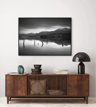Load image into Gallery viewer, Lake Monowai Monochrome Mountains