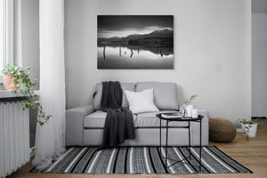 Lake Monowai Monochrome Mountains