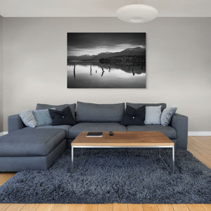 Lake Monowai Monochrome Mountains
