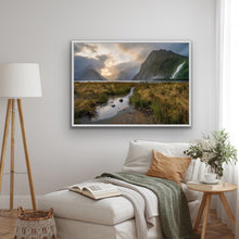 Load image into Gallery viewer, Milford Sound Golden Sunset Mood