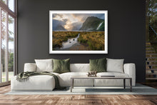 Load image into Gallery viewer, Milford Sound Golden Sunset Mood