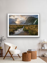 Load image into Gallery viewer, Milford Sound Golden Sunset Mood