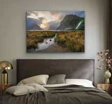 Load image into Gallery viewer, Milford Sound Golden Sunset Mood