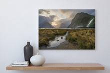 Load image into Gallery viewer, milford sound golden sunset