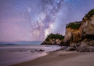 milky way whiritoa beach coromandel astrophotography