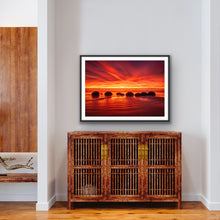 Load image into Gallery viewer, Moeraki Boulders Fiery Dawn