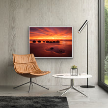 Load image into Gallery viewer, Moeraki Boulders Intense Sunrise