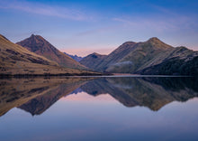 Load image into Gallery viewer, moke lake sunset reflections queenstown