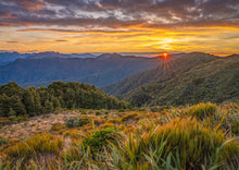 Load image into Gallery viewer, moonlight tops paparoa track sunrise