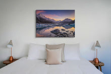 Load image into Gallery viewer, Tasman Lake Mt Cook Sunrise Reflection